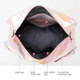 Versatile Women's Gym Travel Bag: Large Capacity Dry-Wet Separation