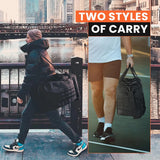 Multi-functional Duffel Bag with 3 Adj Sneaker Bag for Travel