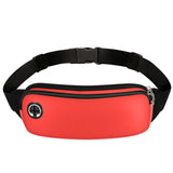 Sports Fanny Pack - Running Waist Bag for Phone - Black