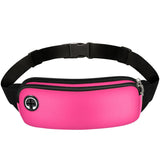 Sports Fanny Pack - Running Waist Bag for Phone - Black