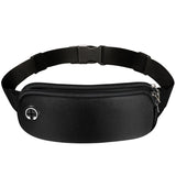 Sports Fanny Pack - Running Waist Bag for Phone - Black