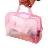 Transparent PVC Travel Toiletries Storage Bag