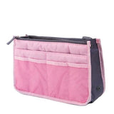 Travel Handbag Organizer Insert - Large Nylon Storage Bag