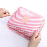 Waterproof Outdoor Girl Cosmetic Bag for Makeup & Toiletries