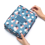 Waterproof Outdoor Girl Makeup Bag for Women - Travel Toiletries Organizer