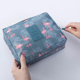 Waterproof Outdoor Girl Makeup Bag for Women - Travel Toiletries Organizer