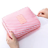 Waterproof Outdoor Girl Makeup Bag for Women - Travel Toiletries Organizer