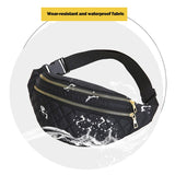 Waterproof Plaid Waist Bag for Women & Men - Stylish Travel Chest Handbag