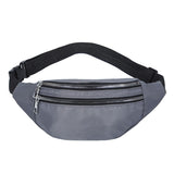 Waterproof Plaid Waist Bag for Women & Men - Stylish Travel Chest Handbag