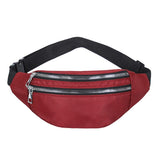 Waterproof Plaid Waist Bag for Women & Men - Stylish Travel Chest Handbag