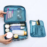 Waterproof Travel Cosmetic Bag for Women - Outdoor Toiletries Organizer