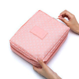 Waterproof Travel Cosmetic Bag for Women - Outdoor Toiletries Organizer