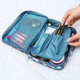 Waterproof Travel Cosmetic Bag for Women - Outdoor Toiletries Organizer