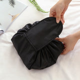 Women's Drawstring Cosmetic Bag - Travel Makeup Organizer