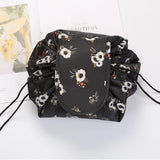 Women's Drawstring Cosmetic Bag - Travel Makeup Organizer