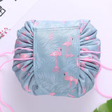 Women's Drawstring Cosmetic Bag - Travel Makeup Organizer