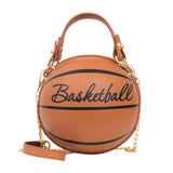 Women's Sports shoulder Bag - Basketball & Football Themes