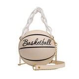 Women's Sports shoulder Bag - Basketball & Football Themes