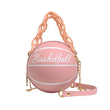 Women's Sports shoulder Bag - Basketball & Football Themes