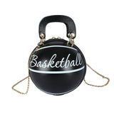 Women's Sports shoulder Bag - Basketball & Football Themes