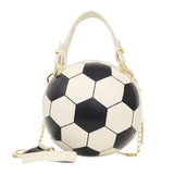 Women's Sports shoulder Bag - Basketball & Football Themes