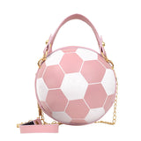 Women's Sports shoulder Bag - Basketball & Football Themes