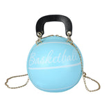 Women's Sports shoulder Bag - Basketball & Football Themes