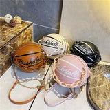 Women's Sports shoulder Bag - Basketball & Football Themes