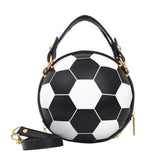 Women's Sports shoulder Bag - Basketball & Football Themes