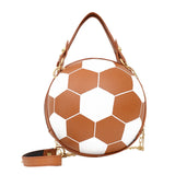 Women's Sports shoulder Bag - Basketball & Football Themes