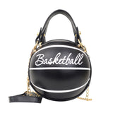 Women's Sports shoulder Bag - Basketball & Football Themes