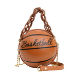 Women's Sports shoulder Bag - Basketball & Football Themes