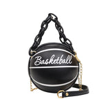 Women's Sports shoulder Bag - Basketball & Football Themes